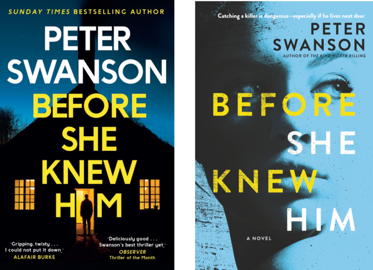 Before She Knew Him - UK & US Covers