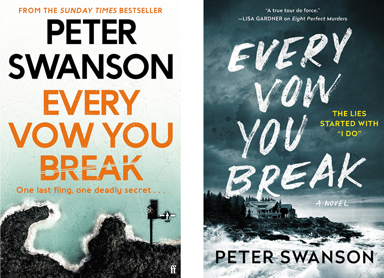 Every Vow You Break - UK & US covers
