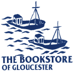 The Bookstore of Gloucester Logo in blue